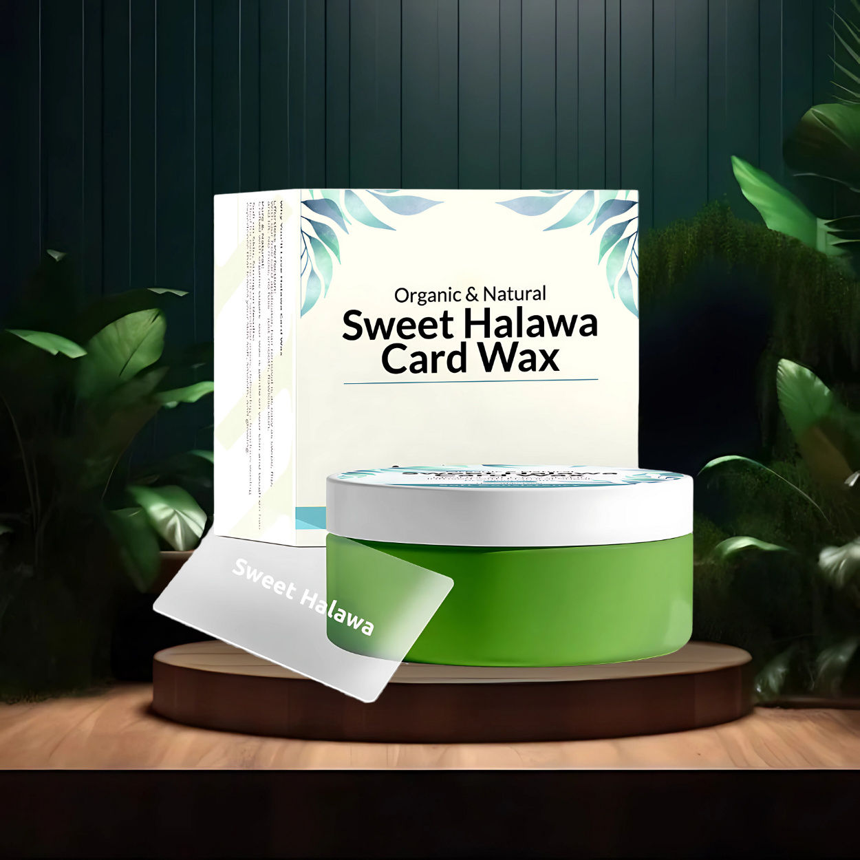 Sweet Halawa Card Wax with Card Applicator & Free Eid Gift